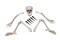 Halloween Skelett, mehrteilig