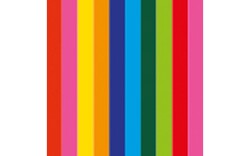 Handheld confetti cannon 50cm Multicolour