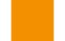 Electric confetti cannon 50cm Orange