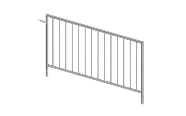 Spider-D Guardrail XS 2 m Aluminum
