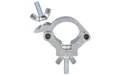 32 mm Compact Half Coupler SWL: 50 Kg Aluminum Silver