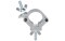 32 mm Compact Half Coupler SWL: 50 Kg Aluminum Silver