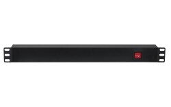 19" 1U Main Power Strip 8