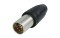 XLR 5p. Connector Male IP65 Gold contacts Nickel housing
