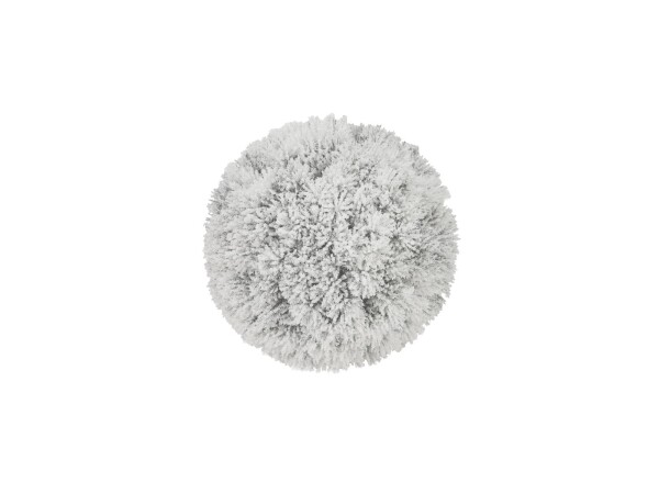 Pinienkugel, beflockt, 20cm