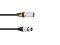 Adaptercable DMX XLR 5pin/3pin 0.3m bk