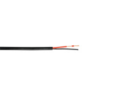 Speaker cable 2x4 100m bk FRNC