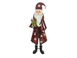 Santa Claus, Metal, 150cm, red