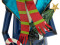 Schneemann mit Mantel, Metall, 150cm, blau