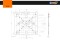Noleggio: Piastra di base F34, versione pesante 80x80cm, 35Kg