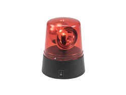LED Mini Police Beacon red USB/Battery