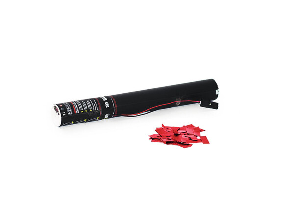 Electric Confetti Cannon 50cm, red