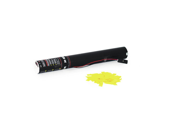 Electric Confetti Cannon 50cm, yellow