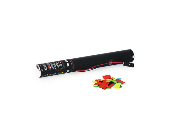 Electric Confetti Cannon 50cm, multicolor