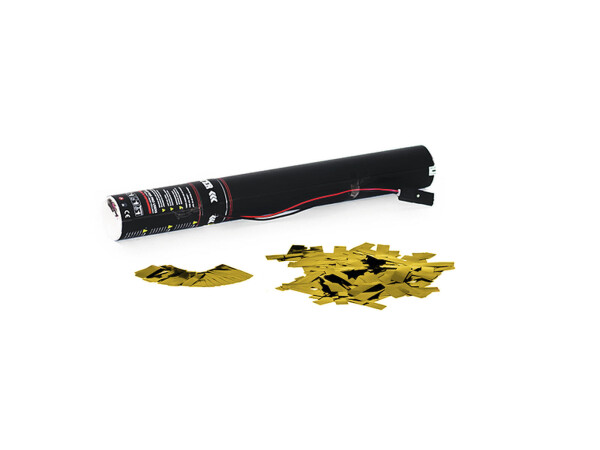 Electric Confetti Cannon 50cm, gold