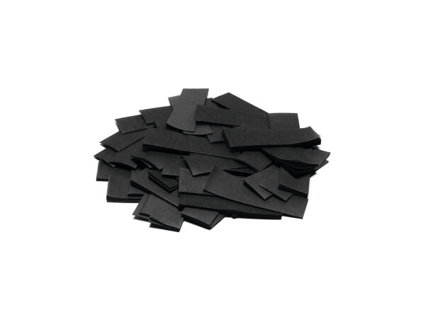Slowfall Confetti rectangular 55x18mm, black, 1kg