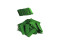 Slowfall Confetti rectangular 55x18mm, dark green, 1kg