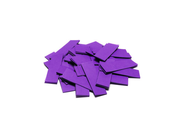 Slowfall Konfetti rechteckig 55x18mm, lila, 1kg