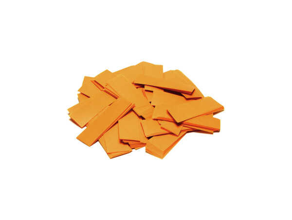Slowfall Confetti rectangular 55x18mm, orange, 1kg