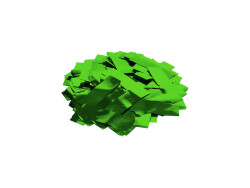Metallic Confetti rectangular 55x18mm, green, 1kg