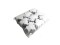 Slowfall Konfetti Ahornblätter 100x100mm, weiß, 1kg