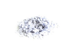 Slowfall Confetti Snowflakes 10x10mm, white, 1kg