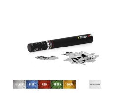 Handheld Confetti Cannon 50cm, silver