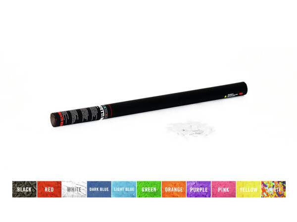 Konfetti-Shooter 80cm, weiß