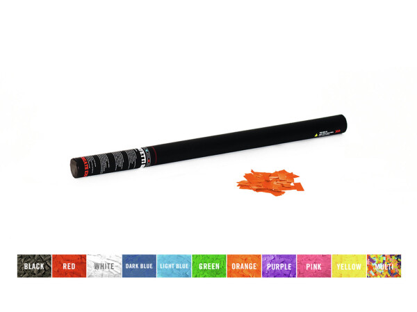 Handheld Confetti Cannon 80cm, orange