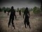 Silhouette Metall Zombie Mann, 135cm