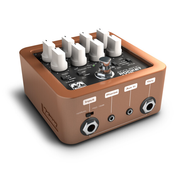 POCKET AMP ACOUSTIC - Portabler Preamp für Akustische Saiteninstrumente