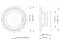 WSF081.82 8" Woofer Ferrite Magnet Steel Basket Driver
