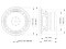 SSF082.00L 8" Subwoofer Ferrite Magnet Steel Basket Driver