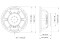 WAF153.00 15 Zoll Woofer, Ferrit, Alukorb
