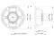 SAN184.02 18" Subwoofer Neodymium Magnet Aluminium Basket Driver