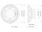 FBASS10-18 10" Bass Guitar Woofer Ferrite Magnet Steel Basket Driver