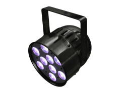 Set 4x LED PAR-56 HCL sw + Case + Controller