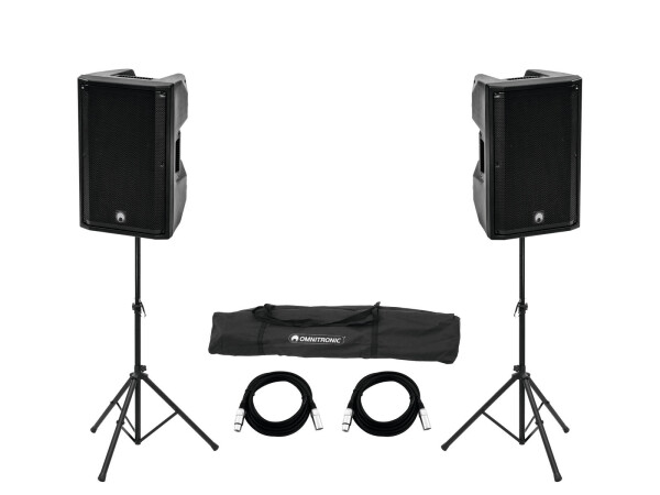Set 2x XKB-215A + Speaker Stand MOVE MK2