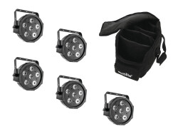 Set 5x LED SLS-6 TCL Spot + Soft Bag