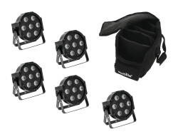 Set 5x LED SLS-7 HCL Spot + Soft Bag