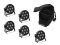 Set 5x LED SLS-7 HCL Spot + Soft Bag