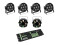 Set 4x LED SLS-7 HCL Floor + 2x LED FE-700 + DMX LED Color Chief Controller