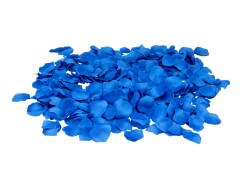 Rose Petals, artificial, blue, 500x