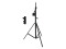 Set STT-400/85 Winch stand TÜV/GS black + STV-3529 Adapter long