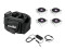 Set 4x AKKU IP Flat Light 1 chrome + Soft Bag + Charger