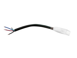 LED Neon Flex 230V Slim RGB Connection Cord with open wires