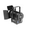 TS 200 WW - Spot pour théâtre avec lentille de Fresnel et LED blanc chaud 180 W, boîtier noir