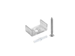 Mounting Bracket for U-Profil 20mm Plastic