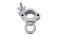 Half Coupler + Eye 340 kg Silver for 50mm tube