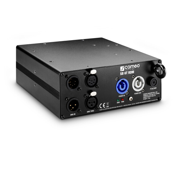 SB 6 T RDM - Splitter/Booster DMX/RDM 6 canaux (3 et 5 broches)